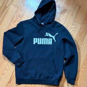 New NWOT PUMA Men's Black Hoodie Small S (Tags Removed)
